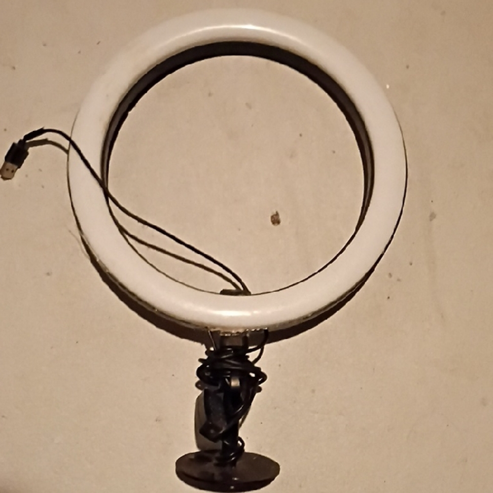 White LED Ring Light